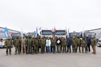 Гуманитарный груз от «КАМАЗа» передан бойцам СВО