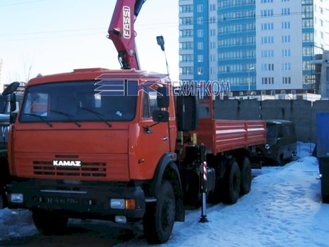 КМУ FASSI F190A.22 на шасси КАМАЗ-65115