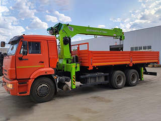 КМУ Greenlift GL-1506 на шасси КАМАЗ-65115