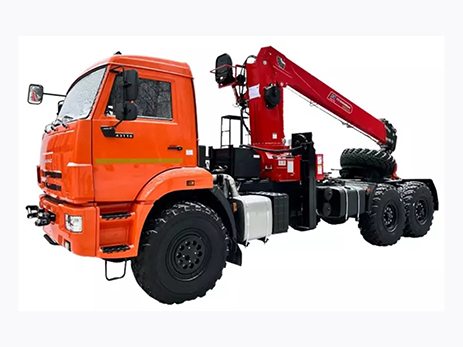 Тягач КАМАЗ 43118-73094-50 с КМУ Horyong HRS 216 (мод. 659102-160992-50)