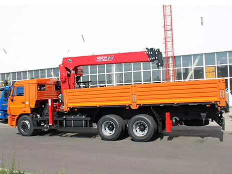 Бортовой автомобиль KAMAZ-65115-4094-56 с КМУ Horyong HRS-216 (мод. 6590-162250-56)