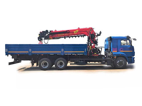 Бортовой автомобиль KAMAZ-65117-4010-48 с КМУ Палфингер Инман ИТ-200 + бур (мод. 6590-357353-48)