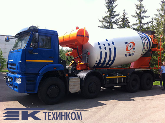 Фото №1: Автобетоносмеситель 58142U на шасси КАМАЗ-65201