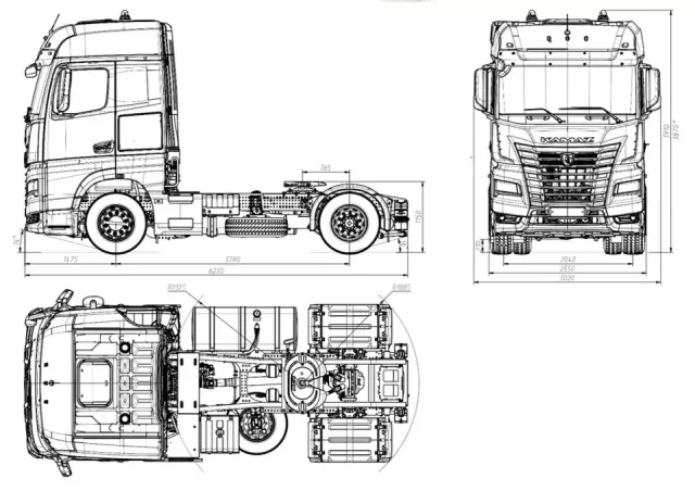 Фото №5: Седельный тягач КАМАЗ-54901-70028-СА
