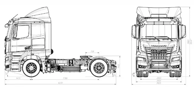 Фото №2: Седельный тягач КАМАЗ-54902-764-49