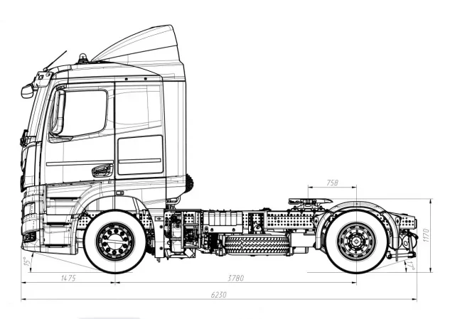 Фото №4: Седельный тягач КАМАЗ-54902-768-49