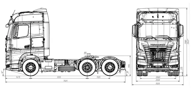 Фото №2: Седельный тягач КАМАЗ-65659-70008-СА