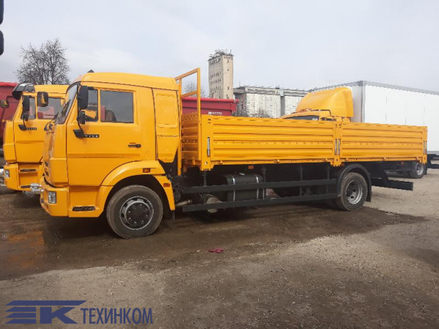 Фото №3: Бортовой автомобиль КАМАЗ-4308