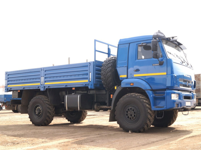 Фото №2: Бортовой автомобиль КАМАЗ-43502