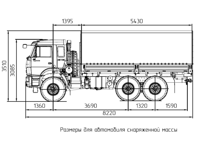 Фото №6: Бортовой автомобиль КАМАЗ-5350