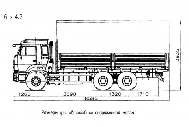 Фото №3: Бортовой автомобиль КАМАЗ-65117