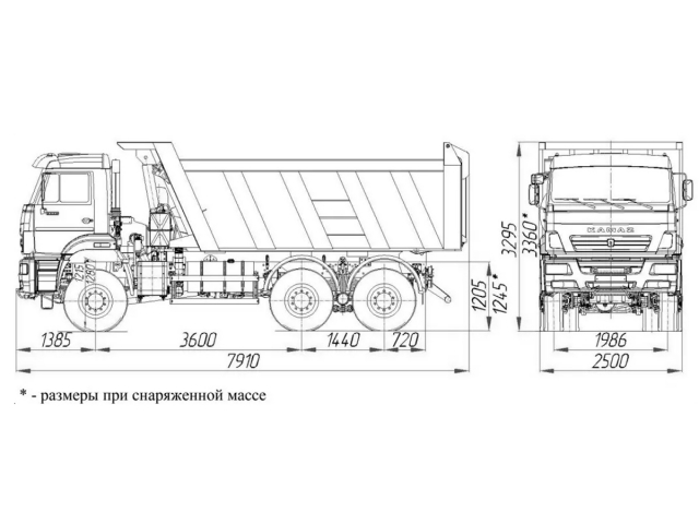 Фото №6: Самосвал KAMAZ-6522 (19 тонн, 6х6)