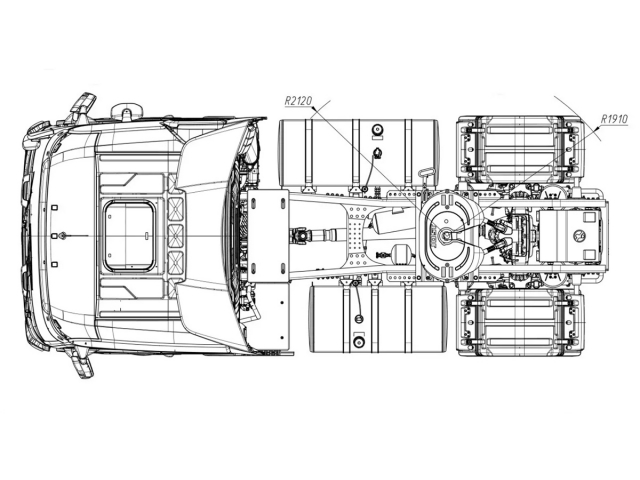 Фото №2: Седельный тягач KAMAZ-54901-70014-CA (4х2)