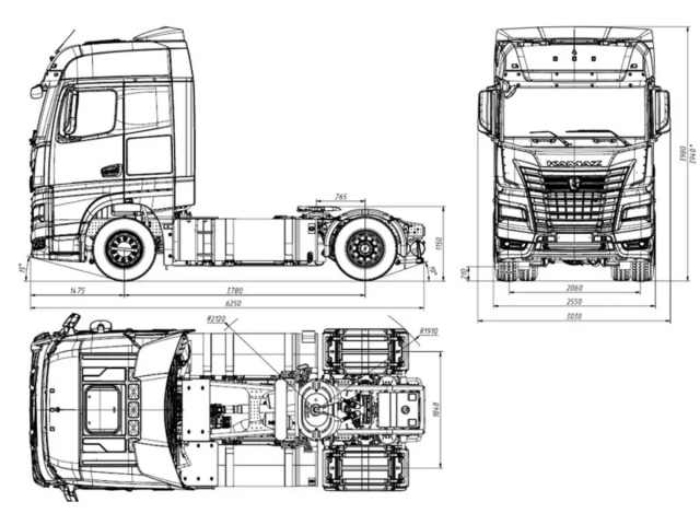 Фото №5: Седельный тягач KAMAZ-54901-70908-МА (поколение К5)