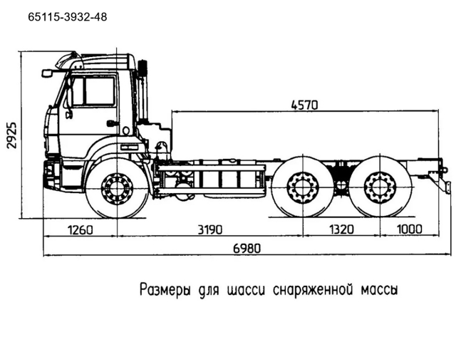 Фото №6: Шасси КАМАЗ-65115