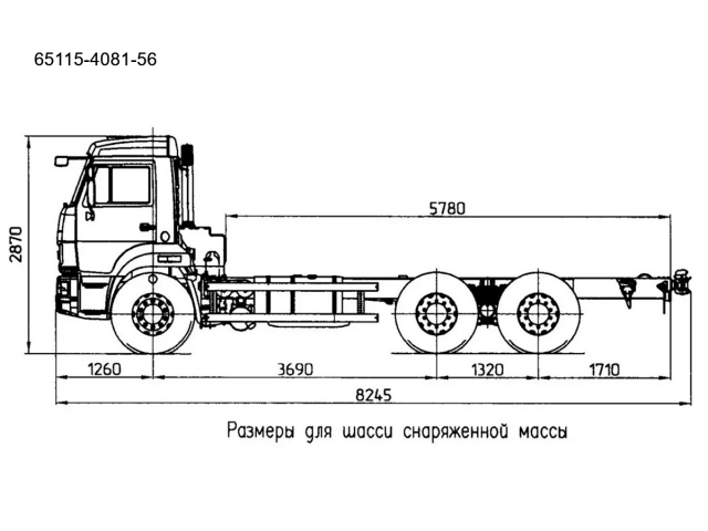 Фото №7: Шасси КАМАЗ-65115