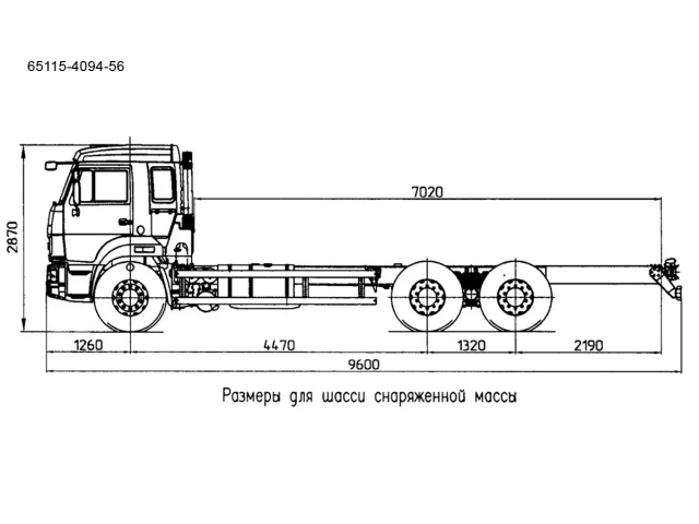 Фото №8: Шасси КАМАЗ-65115
