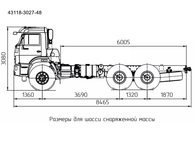 Фото №3: Шасси КАМАЗ-43118