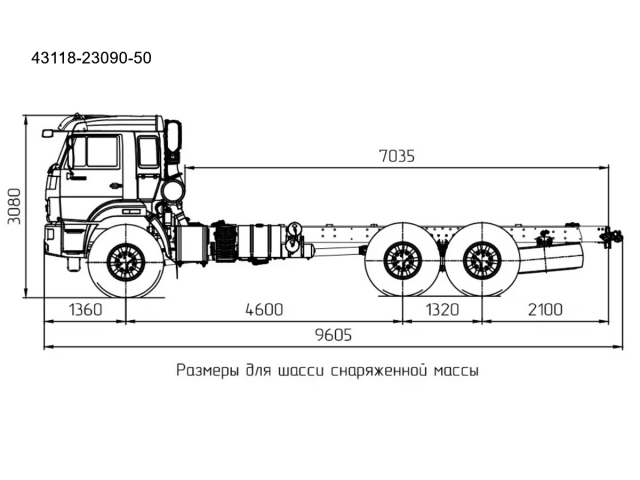 Фото №8: Шасси КАМАЗ-43118
