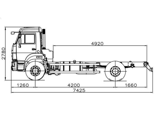 Фото №2: Шасси КАМАЗ-43253-2010-69