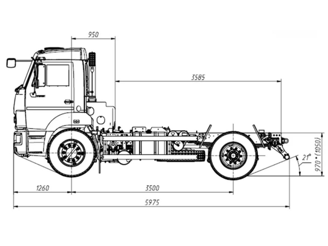 Фото №2: Шасси КАМАЗ-43255-2010-69