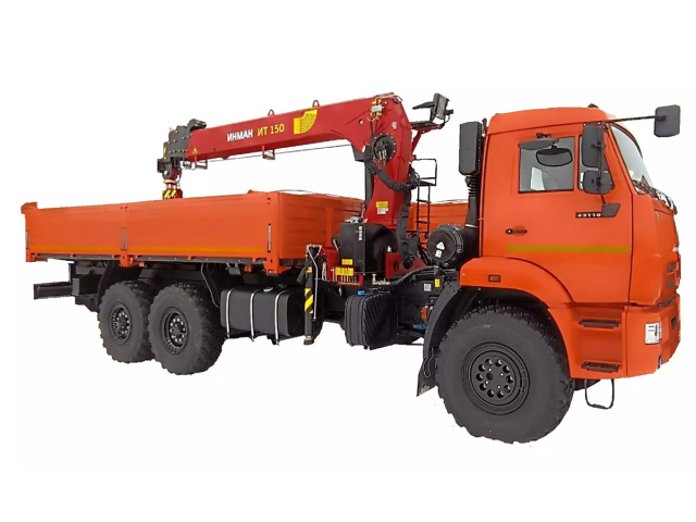 Фото №2: Бортовой автомобиль КАМАЗ-43118-73094-50 с КМУ Палфингер Инман ИТ-150 (мод. 6591-38091-50)