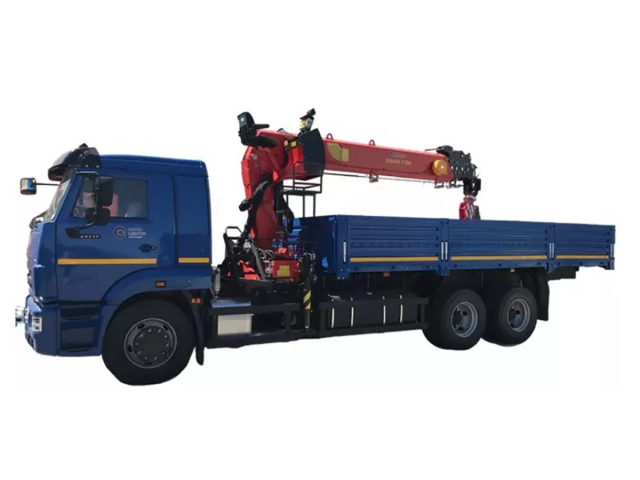 Фото №1: Бортовой автомобиль КАМАЗ-65117-4010-48 с КМУ Палфингер Инман ИТ-150 (мод. 6590-110953-48)