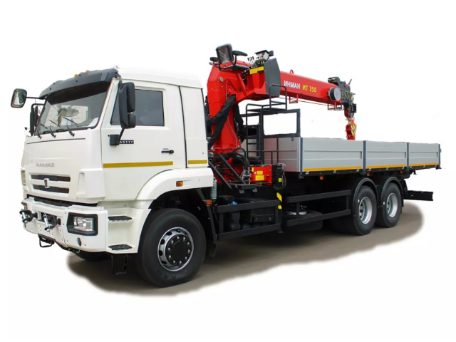 Фото №1: Бортовой автомобиль КАМАЗ-65117-104020-49 с КМУ Палфингер Инман ИТ-150 (мод. 6590-110955-49)