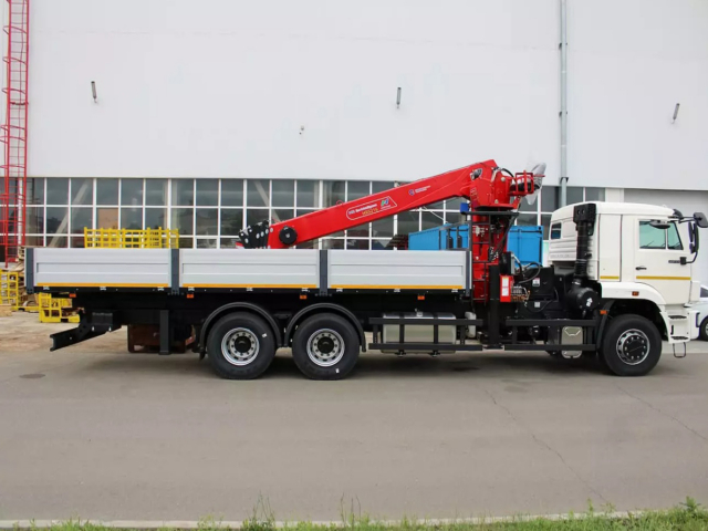 Фото №2: Бортовой автомобиль KAMAZ-65117-104020-49 с КМУ HORYONG HRS-216 (мод. 6590-1161755-49)