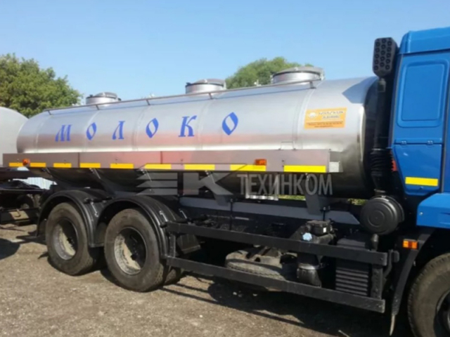 Фото №2: Автоцистерна ЯДИШ-ВМ-12 на шасси КАМАЗ-65115 для пищевых жидкостей