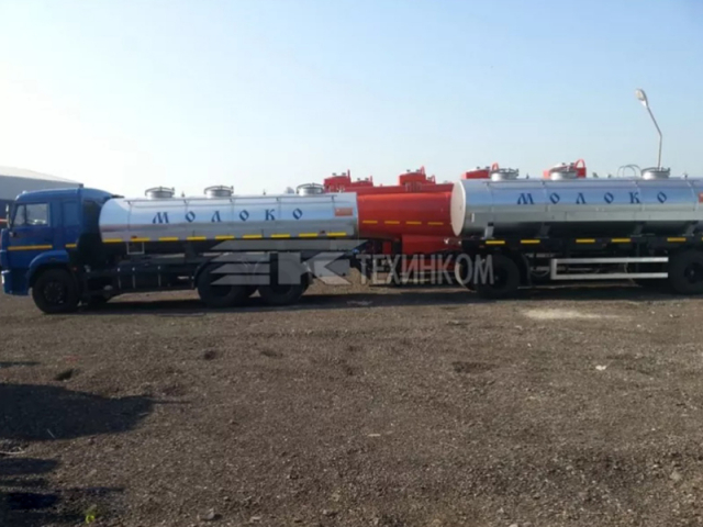 Фото №7: Автоцистерна ЯДИШ-ВМ-12 на шасси КАМАЗ-65115 для пищевых жидкостей