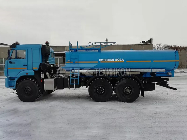 Фото №6: Автоцистерна АЦПТ-10 на шасси КАМАЗ-43118 для пищевых жидкостей