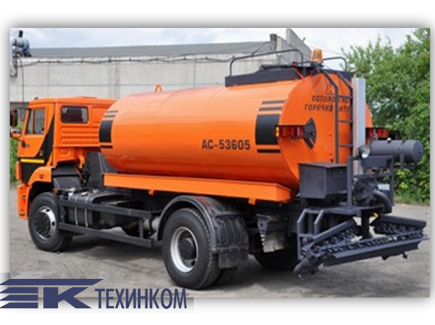 Фото №1: Автогудронатор АС-53605 на шасси KAMAZ-53605