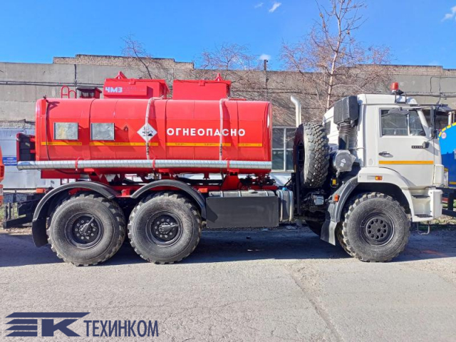 Фото №1: Автотопливозаправщик АТЗ-12 на шасси KAMAZ-43118