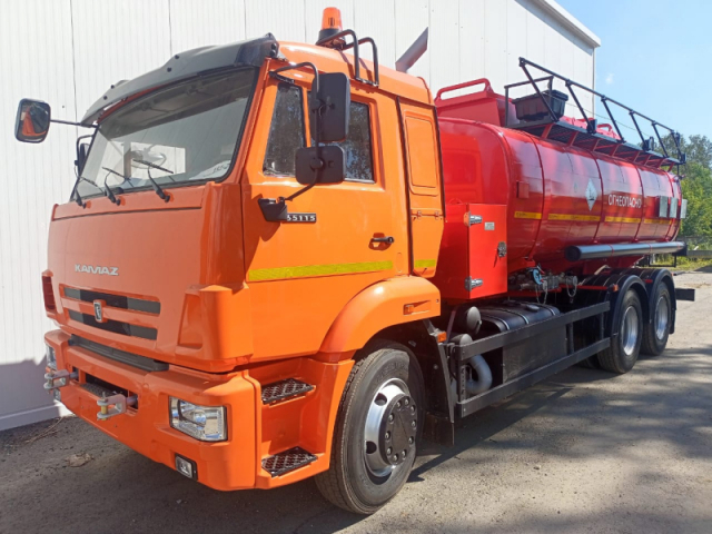 Фото №1: Автотопливозаправщик АТЗ-17 на шасси KAMAZ-65115