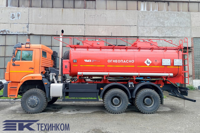 Фото №2: Автотопливозаправщик АТЗ-20 на шасси KAMAZ-6522
