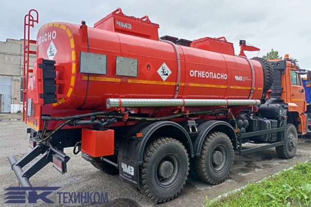 Фото №4: Автотопливозаправщик АТЗ-20 на шасси KAMAZ-6522