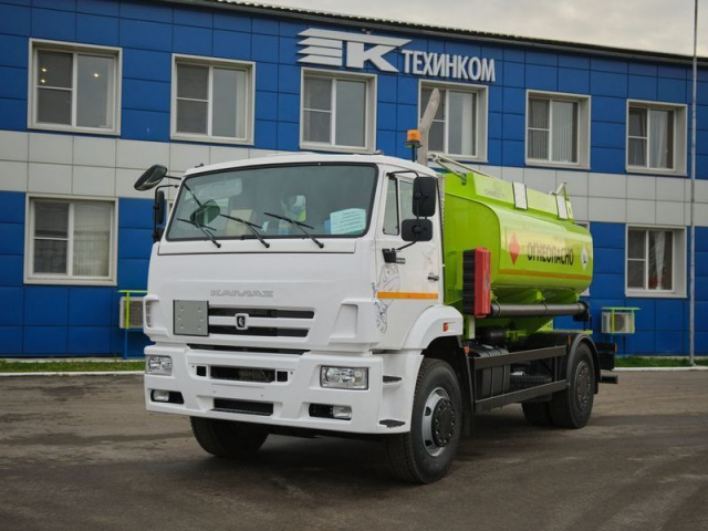 Фото №7: Автотопливозаправщик CHAMELEON-10 на шасси KAMAZ-53605