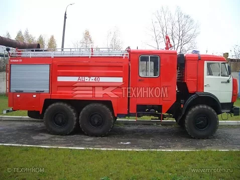 Фото №4: Автоцистерна пожарная АЦЛ-7-40 на шасси KAMAZ-43118