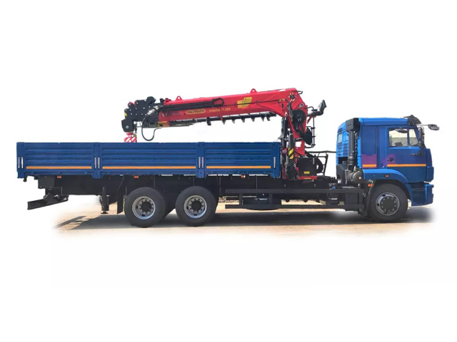 Фото №1: Бортовой автомобиль KAMAZ-65117-4010-48 с КМУ Палфингер Инман ИТ-200 + бур (мод. 6590-357353-48)