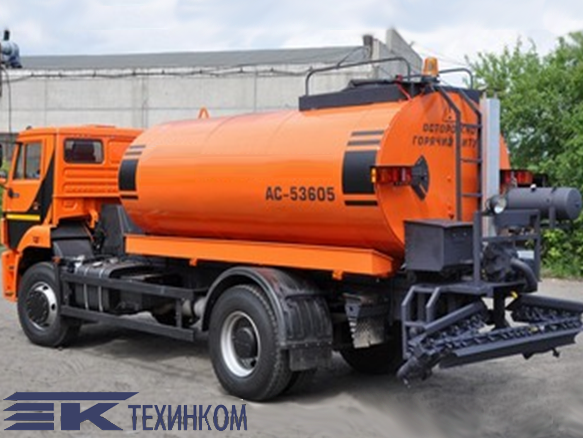 Фото №1: Автогудронатор АС-53605 на шасси KAMAZ-53605