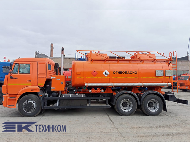Фото №1: Автотопливозаправщик АТЗ-15 на шасси KAMAZ-65115