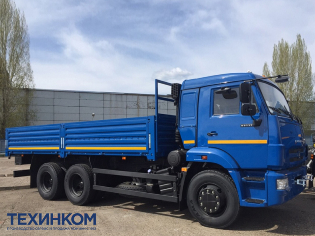 Фото №1: Бортовой автомобиль KAMAZ-65117