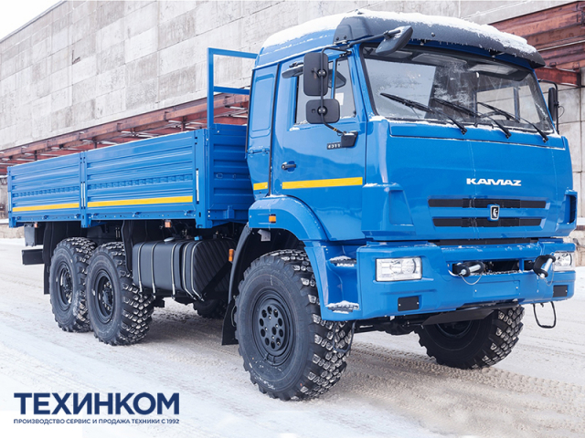 Фото №1: Бортовой автомобиль KAMAZ-43118