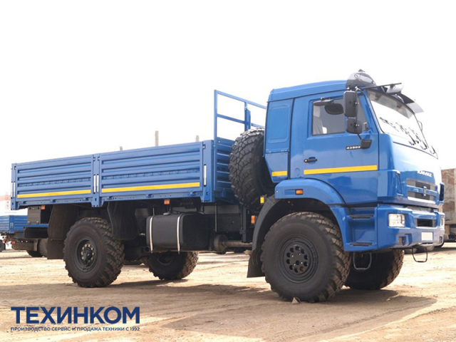 Фото №3: Бортовой автомобиль KAMAZ-43502
