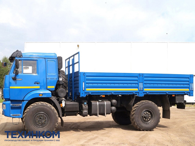 Фото №4: Бортовой автомобиль KAMAZ-43502