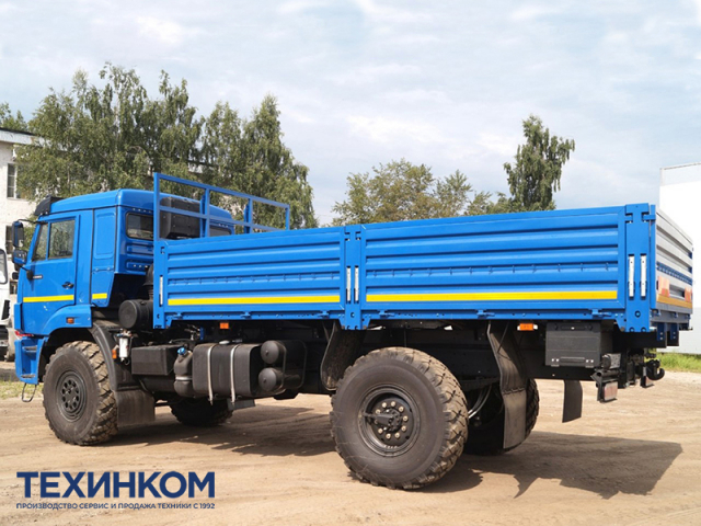 Фото №2: Бортовой автомобиль KAMAZ-43502