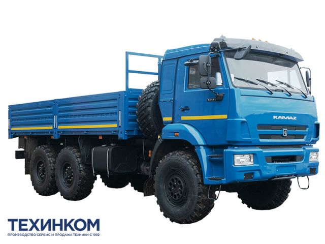 Фото №1: Бортовой автомобиль KAMAZ-5350
