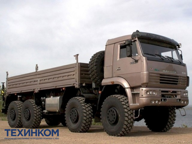 Фото №1: Бортовой автомобиль KAMAZ-6560