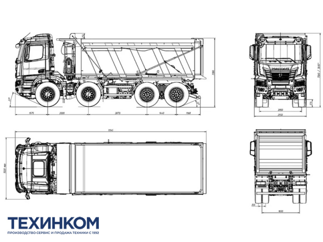 Фото №5: Самосвал KAMAZ-65951-10792-СА (поколение К5)